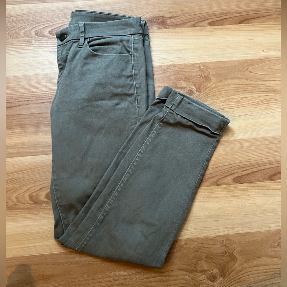 LOFT Modern Skinny Ankle jeans in Green wash
